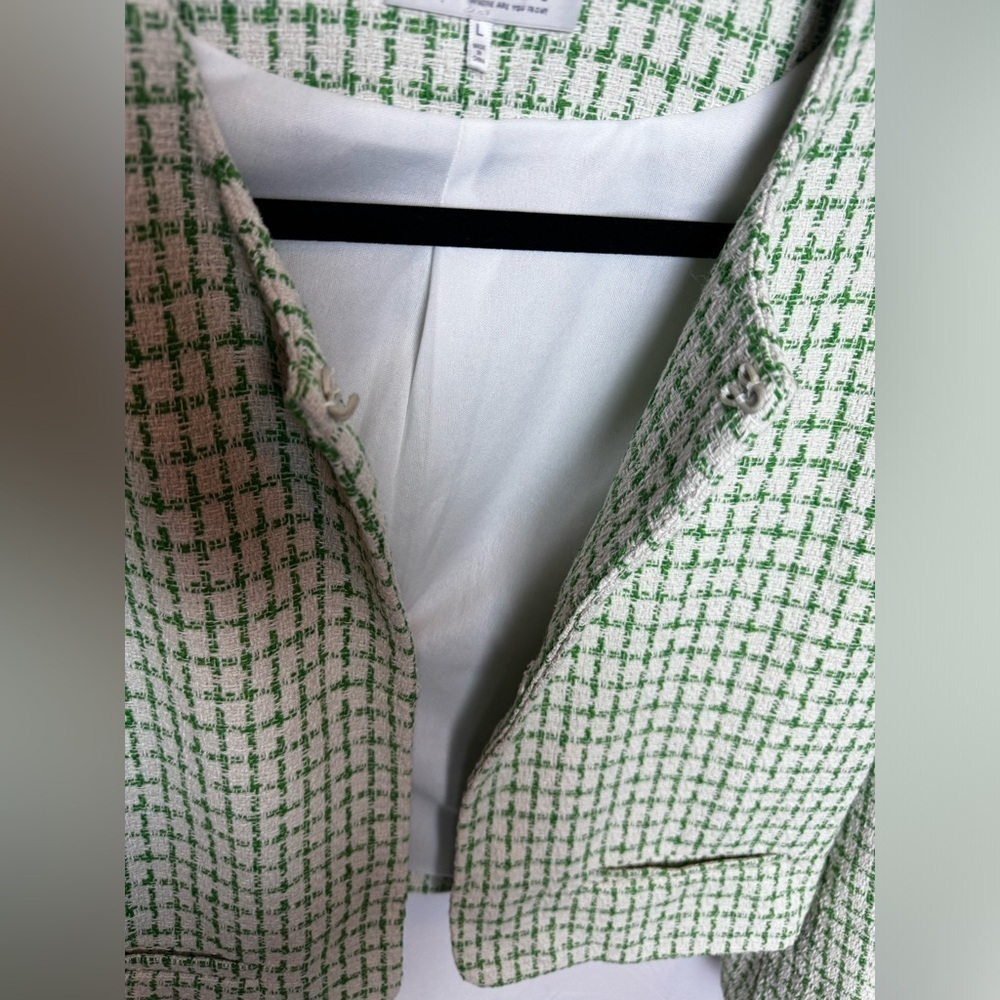 WAYF Where Are You From Cropped Jacket Size L - Picture 6 of 16